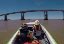 POR UNA COMPETENCIA NÁUTICA EN SANTA FE PIDEN NO NAVEGAR POR UN SECTOR DEL RÍO PARANÁ