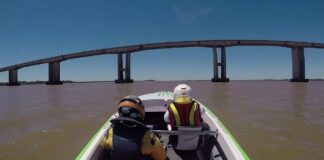 POR UNA COMPETENCIA NÁUTICA EN SANTA FE PIDEN NO NAVEGAR POR UN SECTOR DEL RÍO PARANÁ