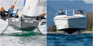 BARCOS VOLADORES: VELA CONTRA MOTOR