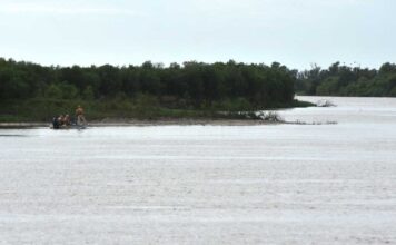 SANTA FE: EL RÍO PARANÁ SE ESTACIONA POR ENCIMA DEL METRO Y ADVIERTEN QUE CONTINUARÁ LA BAJANTE