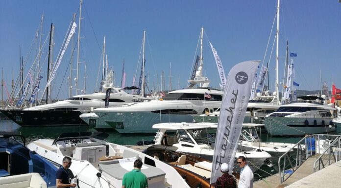 PALMA INTERNATIONAL BOAT SHOW: COMENZÓ EL MONTAJE DEL EVENTO