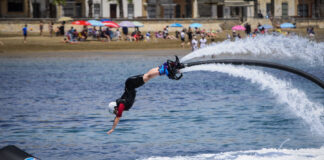 VIDEO- SE REALIZÓ EL CAMPEONATO DE ESPAÑA DE FLYSKI
