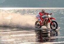 ITALIA – CRUZAR EL ESTRECHO DE MESSINA A 30 NUDOS CON CON UNA MOTO MOTOCROSS: EL NUEVO DESAFÍO DE LUCA COLOMBO