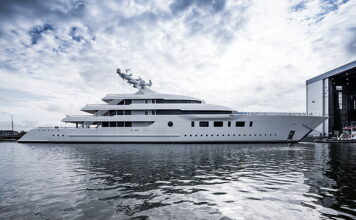 FEADSHIP LANZA UN YATE A MOTOR HÍBRIDO DE 95 METROS