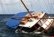 ABANDONAR EL BARCO Y UTILIZAR LA BALSA DE EMERGENCIA