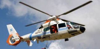 VIDEO- DRAMÁTICO RESCATE EN EL MAR: PREFECTURA AEROEVACUÓ A UN TRIPULANTE DE UN BARCO PESQUERO