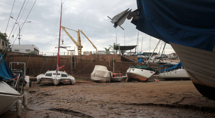 LA BAJANTE DEL PARANÁ GOLPEA A LA NAVEGACIÓN DEPORTIVA