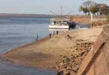 CRECE A CASI 2 METROS EL RÍO PARANÁ EN CORRIENTES, AUNQUE ESTIMAN QUE SERÁ ALGO TEMPORAL