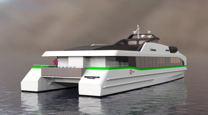 NORUEGA: CONSTRUYEN EL PRIMER FERRY ELÉCTRICO DE ALTA VELOCIDAD