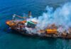 AUMENTA EL TEMOR POR POSIBLE DESASTRE AMBIENTAL TRAS HUNDIMIENTO DE UN BARCO EN SRI LANKA