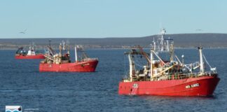 TRES BARCOS EN CUARENTENA EN LA RADA DE PUERTO MADRYN