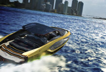 LANZAN EL PRIMER YATE DE ALTA VELOCIDAD INSPIRADO EN LAMBORGHINI