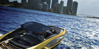 LANZAN EL PRIMER YATE DE ALTA VELOCIDAD INSPIRADO EN LAMBORGHINI