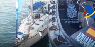ESPAÑA – INTERCEPTAN UN VELERO CON UNA TONELADA DE COCAÍNA PROCEDENTE DEL CARIBE