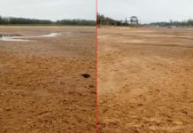 VIDEO- DEBIDO A LA BAJANTE EN ENTRE RÍOS, NUEVAMENTE CRUZARON EL RÍO PARANÁ CAMINANDO