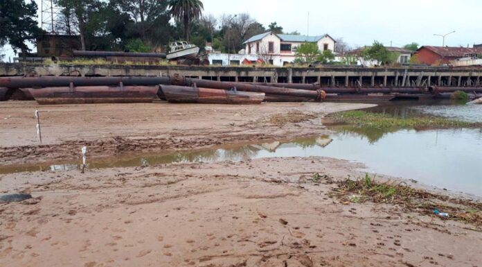ENTRE RÍOS: EL RÍO PARANÁ REGISTRÓ EN JUNIO EL SEGUNDO CAUDAL DE AGUA MÁS BAJO EN 120 AÑOS