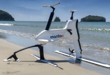CICLISMO SOBRE AGUA: MANTA5 PRESENTARÁ EN EUROPA LA HYDROFOILER XE-1 BIKE