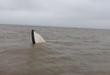 SE HUNDIÓ UNA LANCHA EN EL RÍO DE LA PLATA, SERÍA UNA GG540