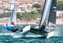 DOS ENTRERRIANOS DISPUTAN EL MUNDIAL DE VELEROS FÓRMULA 18 EN ITALIA