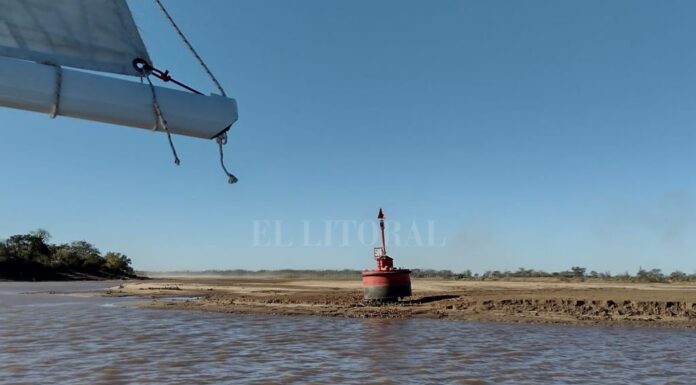TRAS EL PICO DE CRECIDA, EL RÍO PARANÁ VUELVE A ESTAR EN BAJANTE
