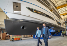 LA PRINCESA ANA DEL REINO UNIDO VISITÓ PRINCESS YACHTS
