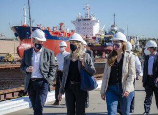 AVANZA EL PROYECTO DE BUQUE POLAR EN EL ASTILLERO TANDANOR