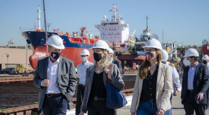 AVANZA EL PROYECTO DE BUQUE POLAR EN EL ASTILLERO TANDANOR