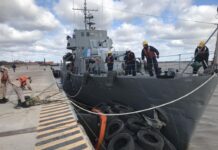 LA “CAMPAÑA SOCIO-SANITARIA” DE LA ARMADA ARGENTINA LLEGÓ AL PUERTO IBICUY