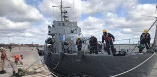 LA “CAMPAÑA SOCIO-SANITARIA” DE LA ARMADA ARGENTINA LLEGÓ AL PUERTO IBICUY