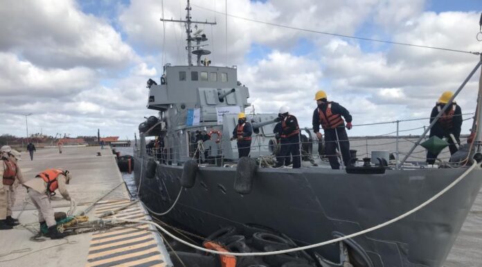 LA “CAMPAÑA SOCIO-SANITARIA” DE LA ARMADA ARGENTINA LLEGÓ AL PUERTO IBICUY