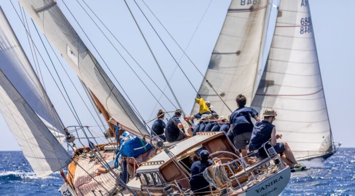 FINAL DE LA XIV REGATA PUIG VELA CLASSICA BARCELONA: YANIRA Y FJORD lll VENCEDORES