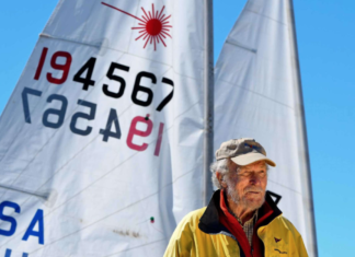 MURIÓ EL DISEÑADOR OLÍMPICO Y LÁSER BRUCE KIRBY, A LOS 92 AÑOS