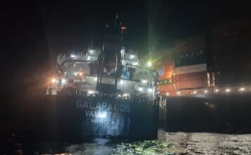 EL CHOQUE DE UN BUQUE PORTACONTENEDORES Y UN GRANELERO PROVOCÓ UN DERRAME DE PETRÓLEO EN EL ESTRECHO DE MALACA
