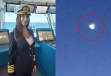 VIDEO- LA CAPITANA DE UN CRUCERO REGISTRÓ UN “OVNI” CERCA DE SU BARCO