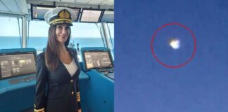 VIDEO- LA CAPITANA DE UN CRUCERO REGISTRÓ UN “OVNI” CERCA DE SU BARCO