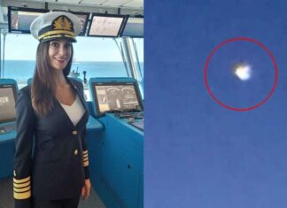 VIDEO- LA CAPITANA DE UN CRUCERO REGISTRÓ UN “OVNI” CERCA DE SU BARCO