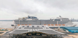 INGLATERRA: LA NUEVA TERMINAL DE CRUCEROS DE SOUTHAMPTON RECIBIÓ EL PRIMER BARCO