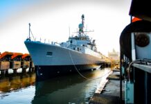 SE HIZO ENTREGA A LA ARMADA DEL PRIMER BUQUE REPARADO EN EL ASTILLERO TANDANOR CON EL FONDEF