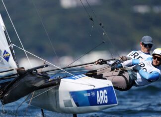 JUEGOS OLÍMPICOS – LANGE Y CARRANZA CONTINÚAN CUARTOS EN LA CLASE NACRA 17