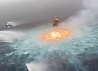 AFIRMAN QUE NO HAY DAÑOS AMBIENTALES POR EL INCENDIO DEL “OJO DE FUEGO” EN EL GOLFO DE MÉXICO