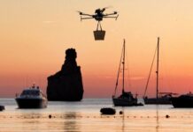 DRONE TO YACHT: EL DELIVERY AÉREO PARA YATES ARRANCA EN IBIZA