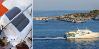 ESPAÑA – MUERE DECAPITADO UN HOMBRE EN IBIZA TRAS SER ARROLLADO SU BARCO POR UN FERRY
