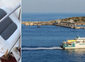 ESPAÑA – MUERE DECAPITADO UN HOMBRE EN IBIZA TRAS SER ARROLLADO SU BARCO POR UN FERRY