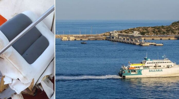 ESPAÑA – MUERE DECAPITADO UN HOMBRE EN IBIZA TRAS SER ARROLLADO SU BARCO POR UN FERRY