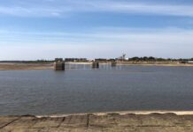 BAJANTE DEL RÍO PARANÁ: APARECIÓ SUELO LAGUNAR AL SUR DE LOS PILOTES EN LA LAGUNA SETÚBAL