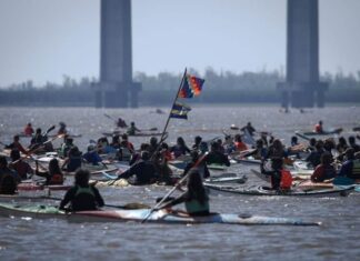 AMBIENTALISTAS CORTARÁN EL PUENTE ROSARIO-VICTORIA EN REPUDIO A LOS INCENDIOS EN LAS ISLAS ENTRERRIANAS