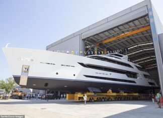 EL ASTILLERO TURCO ALIA YACHTS LANZA EL YATE DE ACERO Y ALUMINIO MÁS LARGO DEL MUNDO POR DEBAJO DE 500 GT