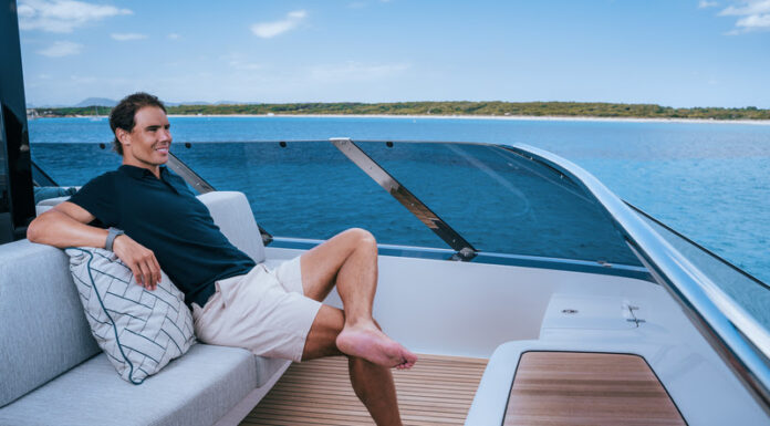 “GREAT WHITE”, EL YATE DE RAFAEL NADAL, SERÁ EXHIBIDO EN EL MONACO YACHT SHOW