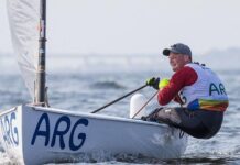 OLEZZA TERMINÓ OCTAVO EN LA MEDAL RACE EN LA CLASE FINN