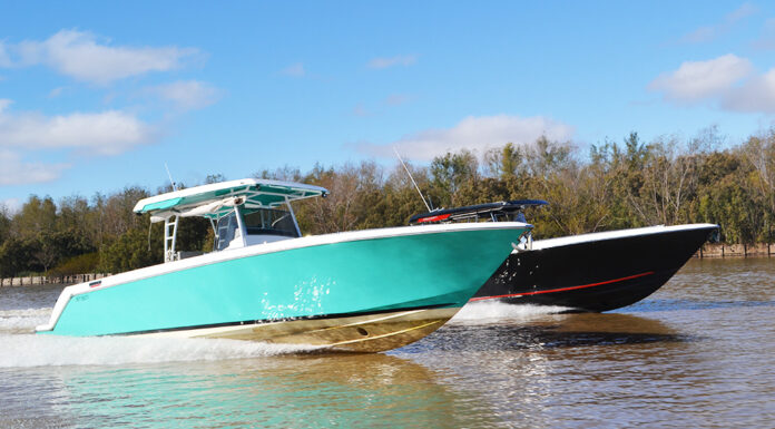 HOY EN ESLORAS PRESENTAMOS EL HERENCIA CUSTOM BOAT CON 2 MOTORES YAMAHA DE 300 HP